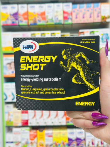 ویال مکمل تقویتی و انرژی زا انرژی شات یوروویتال۲۰۲۶/۰۹