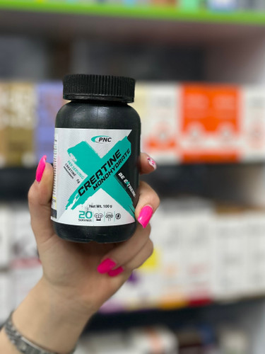 کراتین مونوهیدرات ۱۰۰ گرم پی ان سی