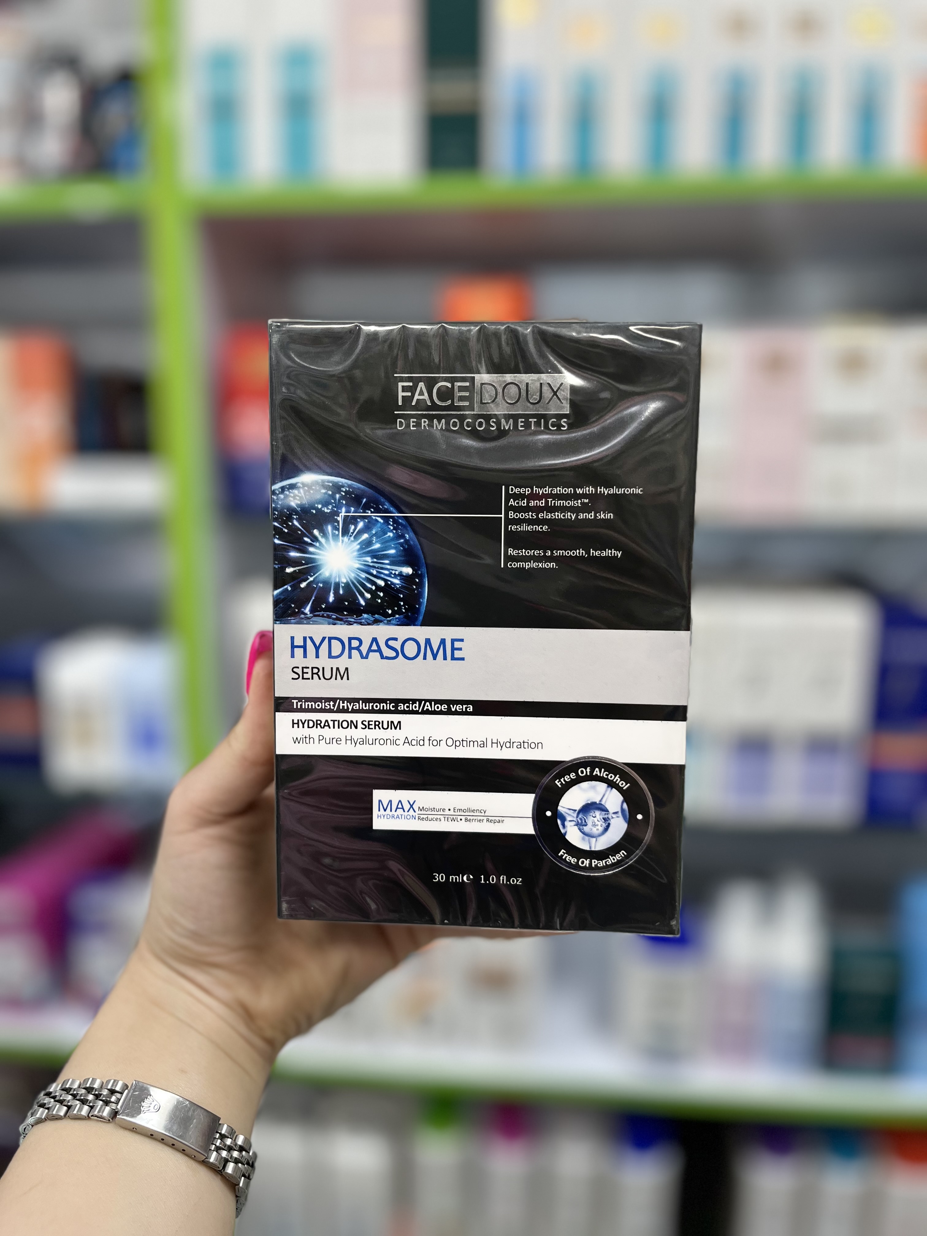 سرم هیدرازوم آبرسان فیس دوکس