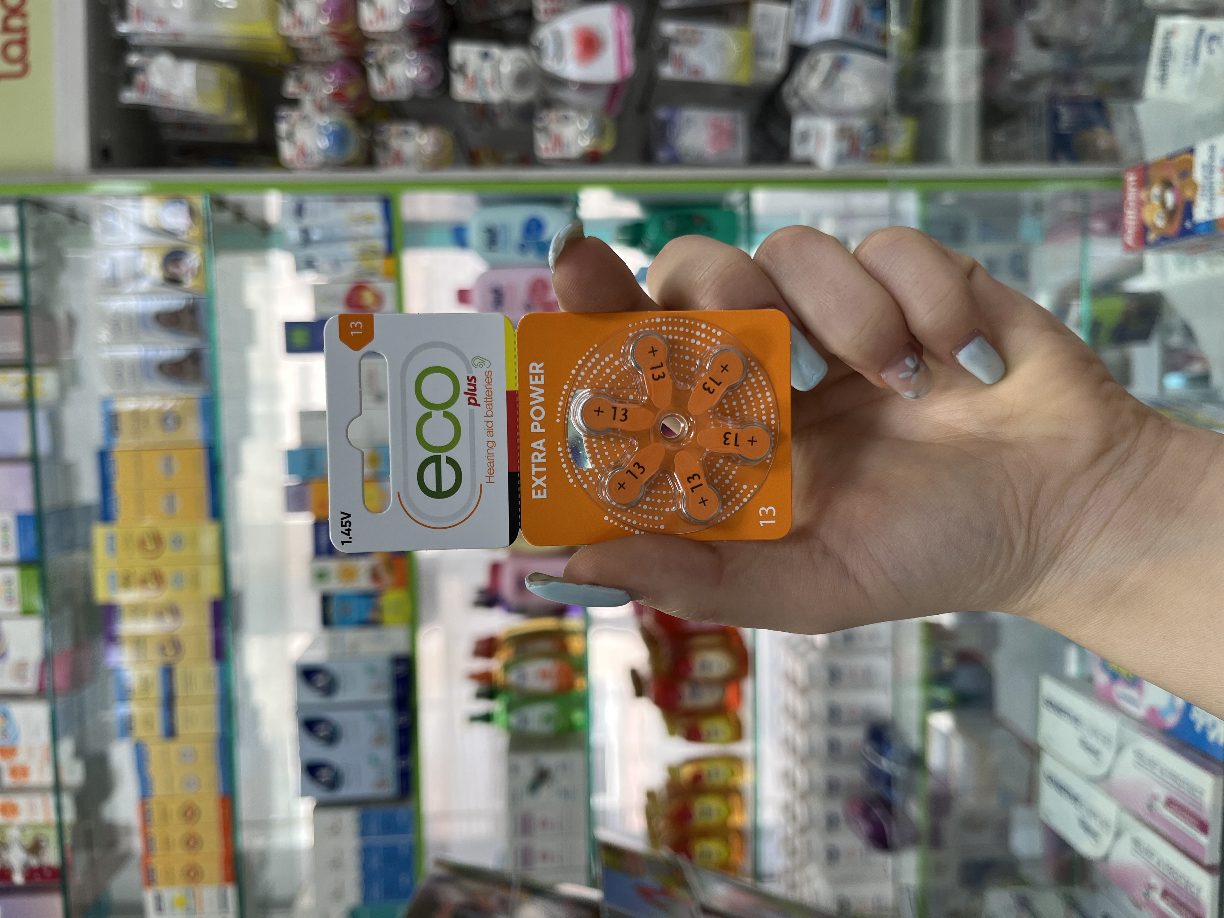 باتری سمعک کد ۱۳ اکو پلاس