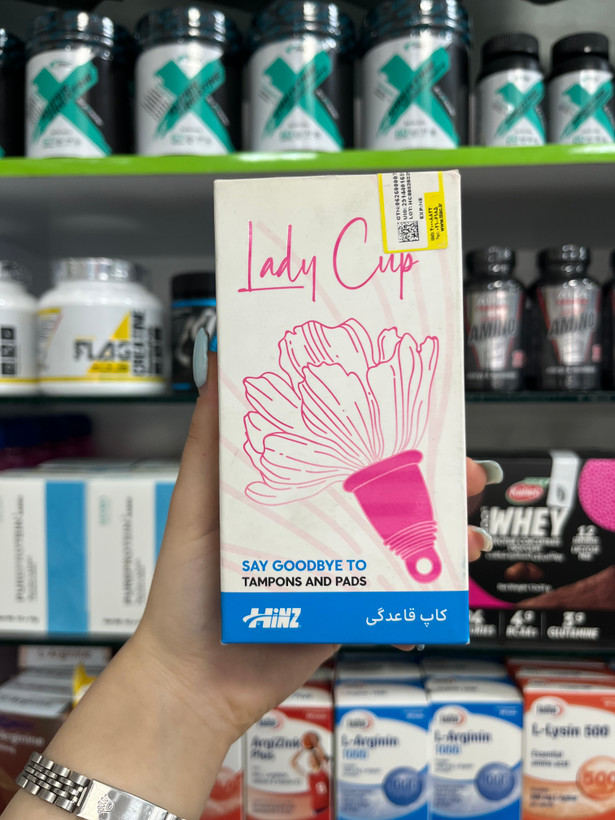 کاپ قاعدگی سایز لارج لیدی کاپ هاینز