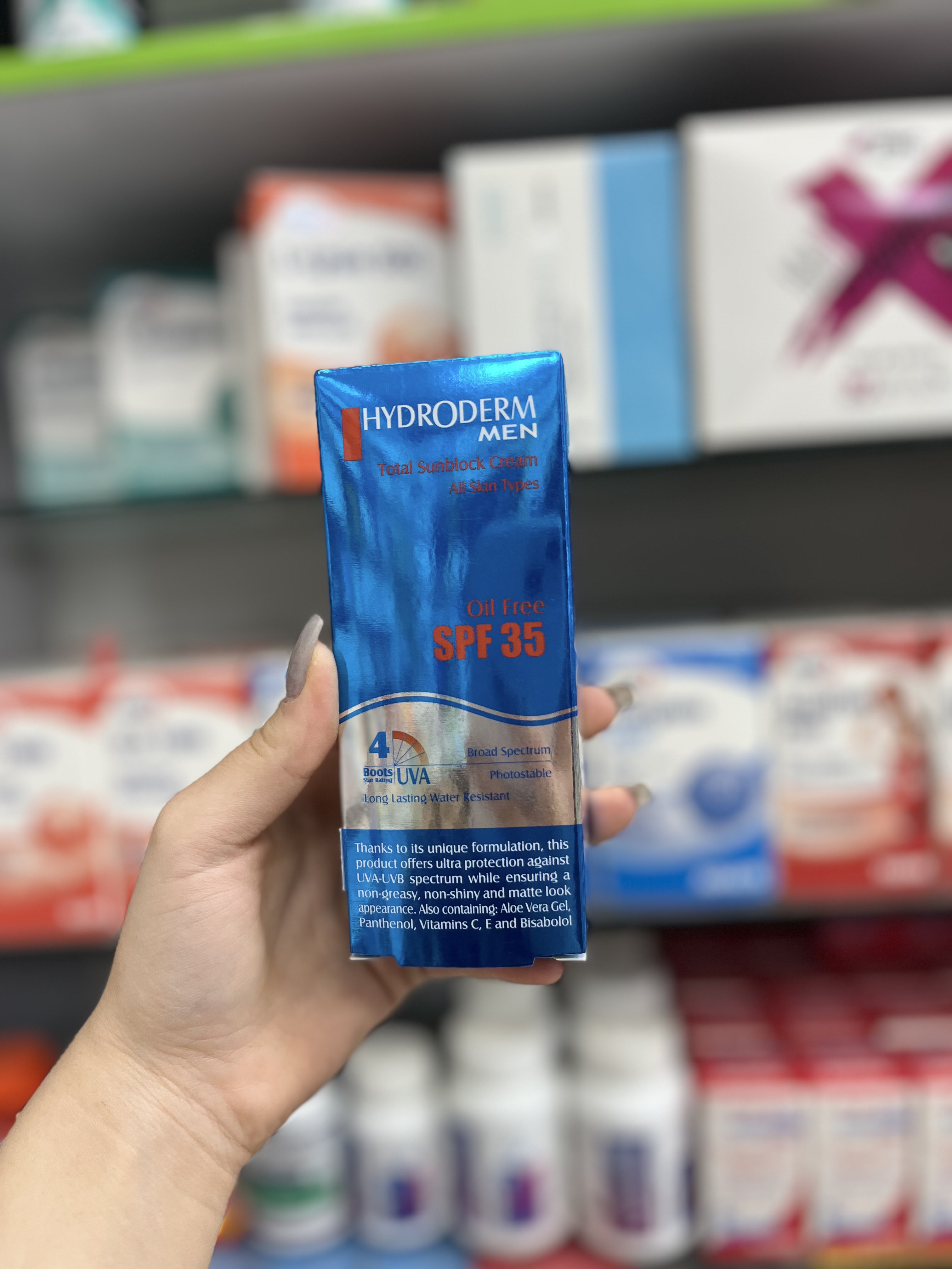 کرم ضد آفتاب آقایان SPF35 هیدرودرم