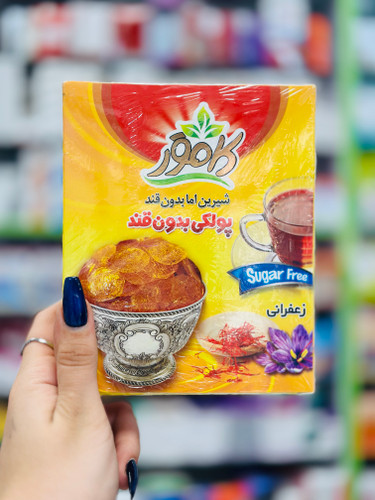 پولکی بدون قند (پرتقال) کامور